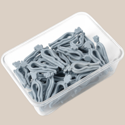 Spring less laundry clips